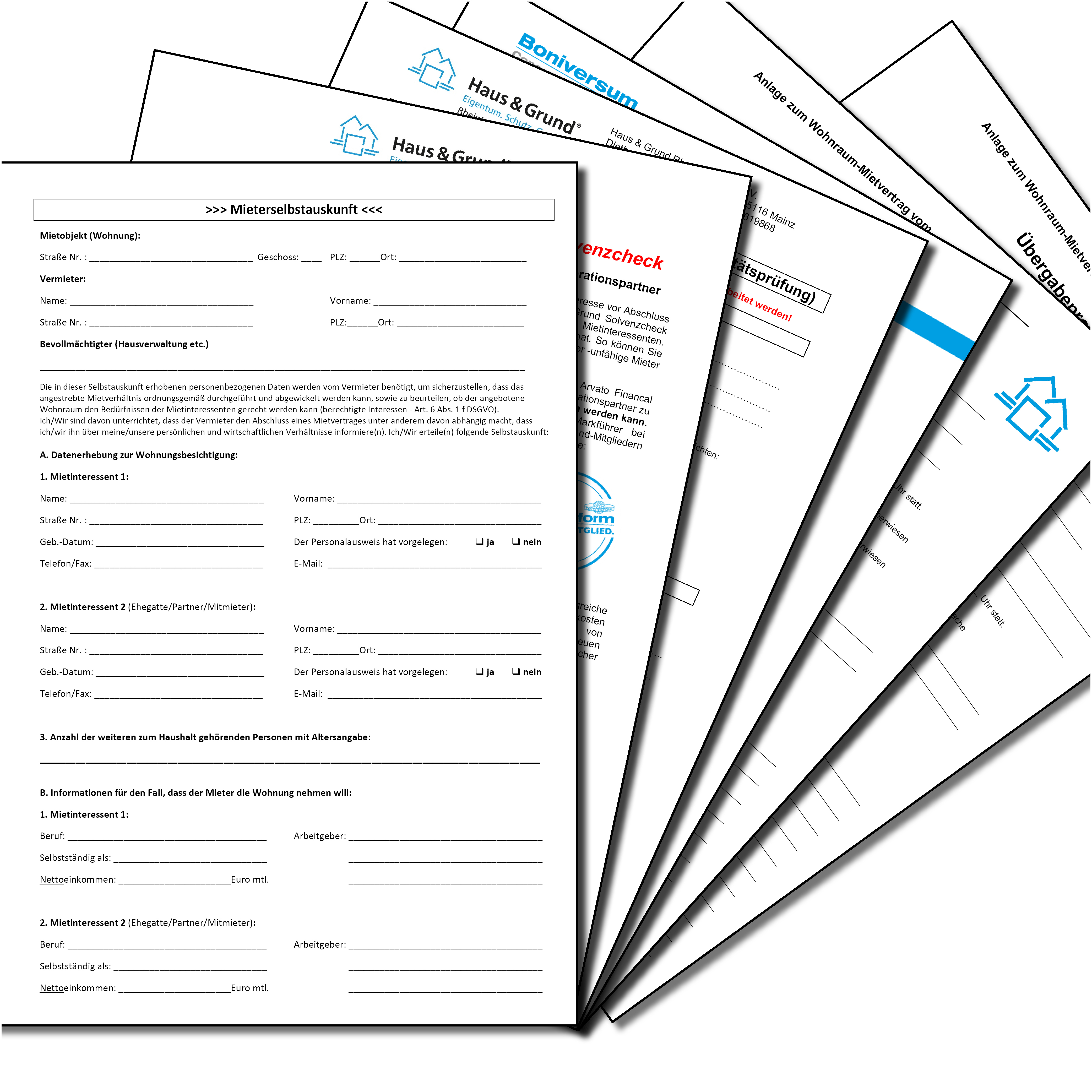 Die ideale Ergänzung zum Online-Mietvertrag: das Sorglospaket bei Neuvermietung!